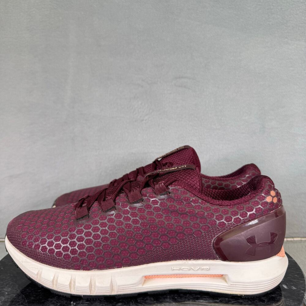 Under Armour HOVR Reactor Maroon Michelin Sole HTF Bluetooth Women’s Size 6.5 US